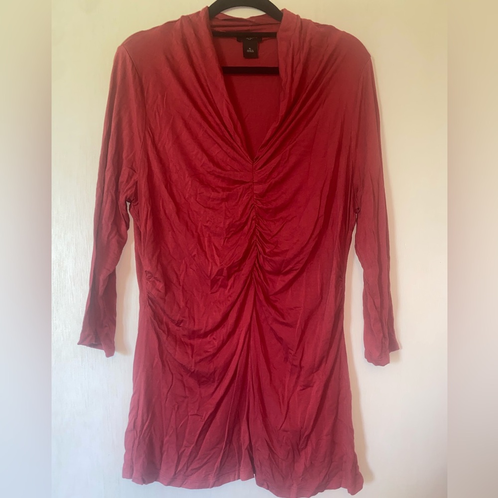 Ann Taylor ruched blouse